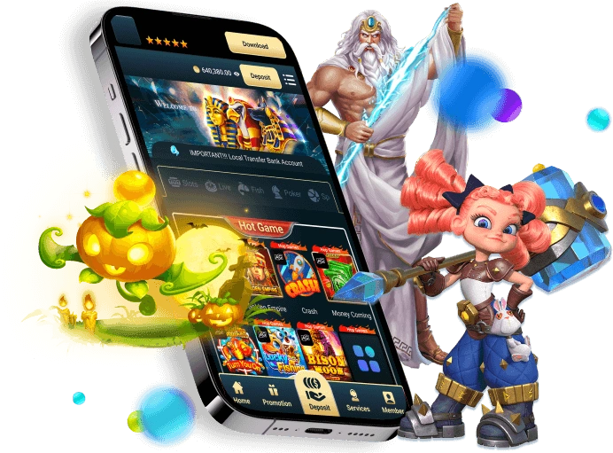 Người chơi tận hưởng slot game trên điện thoại di động tại 22Bet Casino